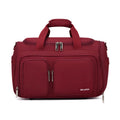 MILADA Underseat Carry On Luggage Bags for Travel Lightweight Foldable Carry On Bags for Airplanes Small Duffle Bag for Men Women TSA Approved Underseat Bag Travel Tote Bags, Burgundy