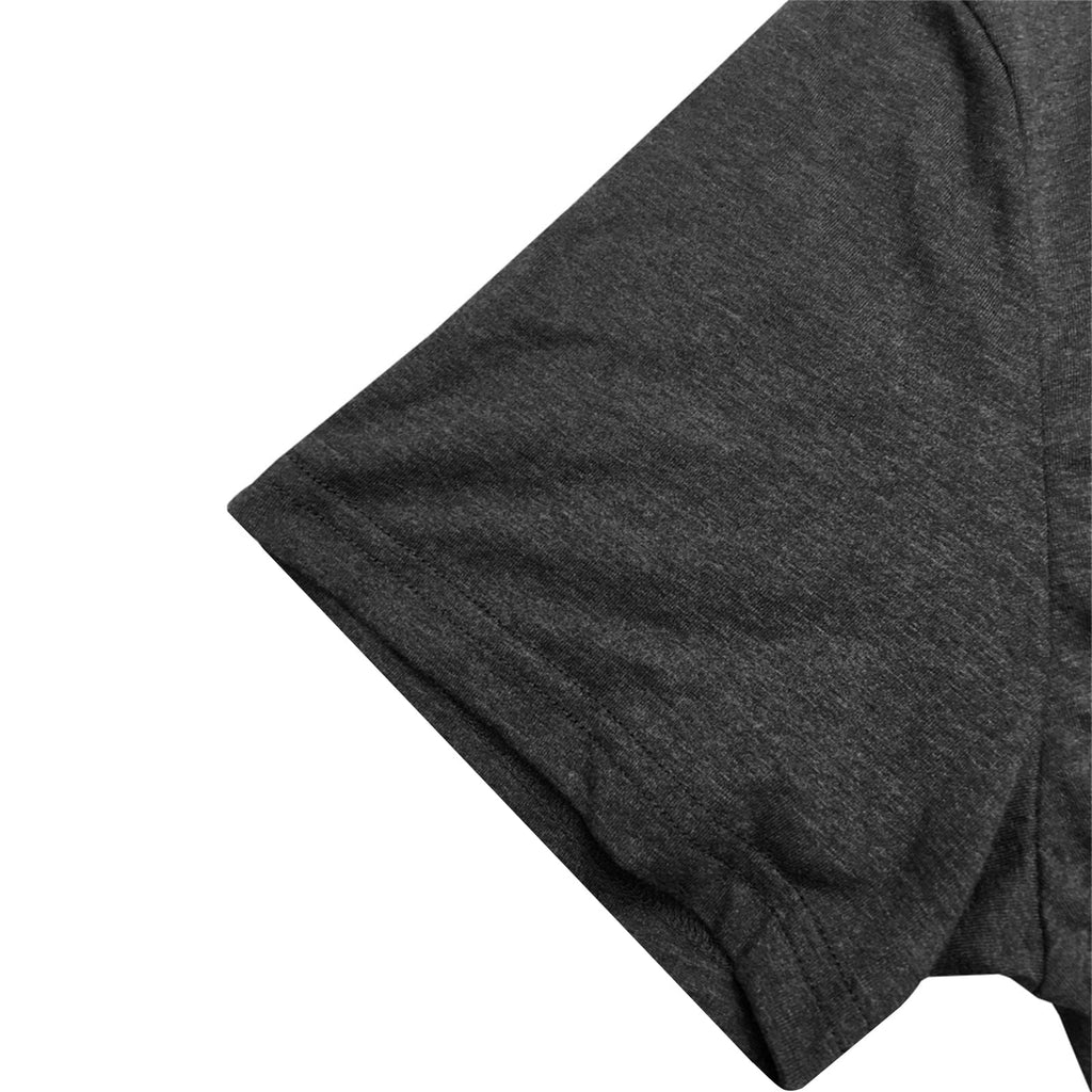 YITAN Women Graphic Tshirts Cute Tees Cotton Tops Dark Grey Small