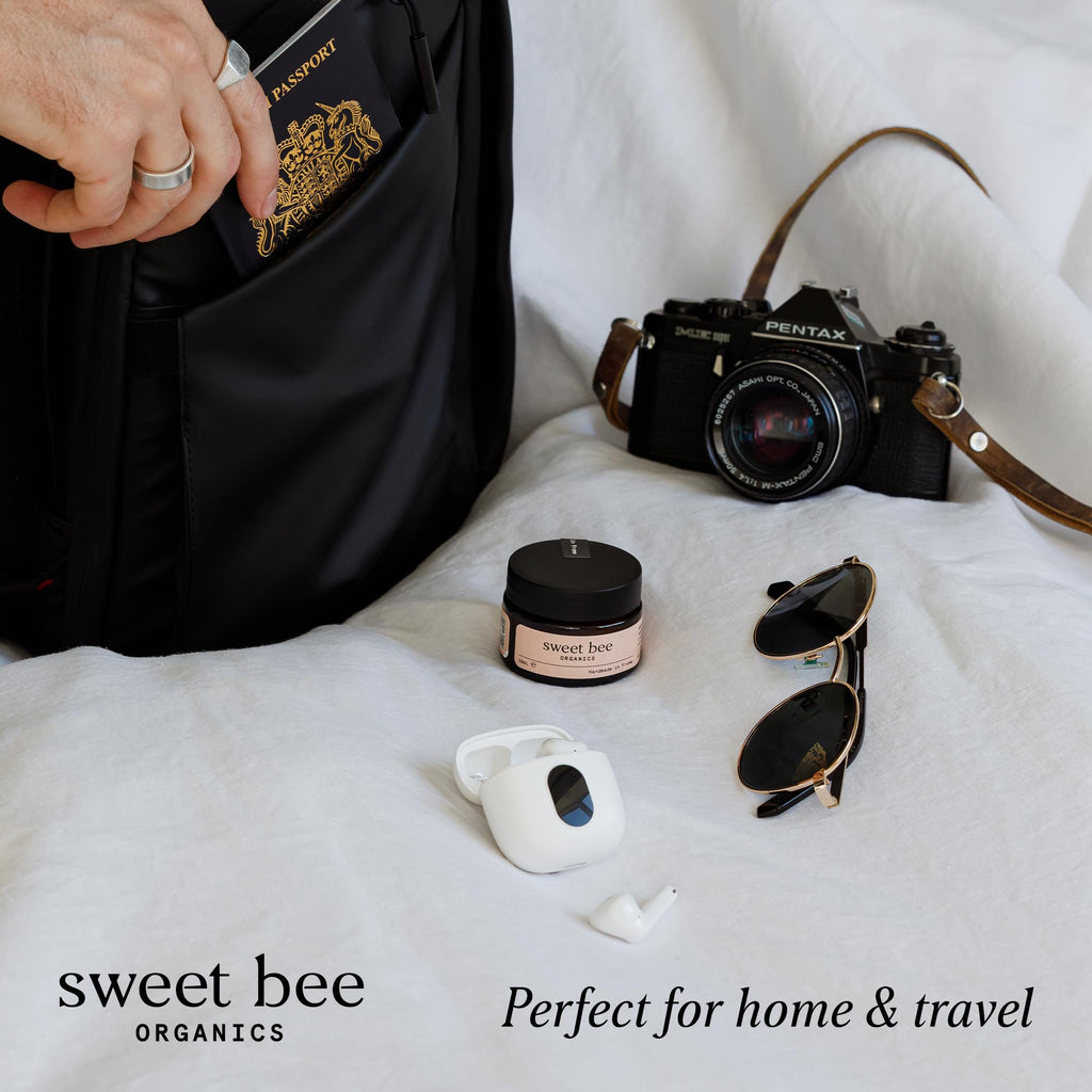 Sweet Bee Magnesium Butter - Soothing Magnesium for Sleep & Relaxation with Shea Butter - Moisturizing Magnesium Balm for Muscle Recovery - Nourishing Magnesium Cream for Sleep - Lavender 120ml