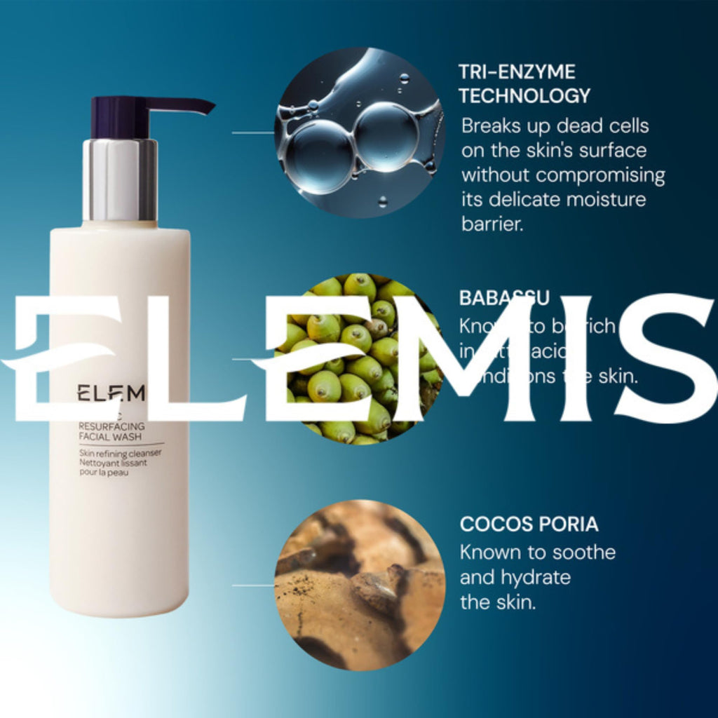 ELEMIS Dynamic Resurfacing Facial Wash, Exfoliating Cleanser, 200ml