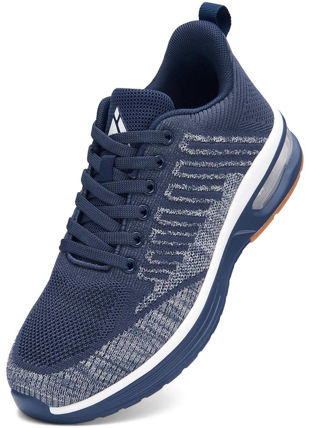 Mishansha Running Shoes for Men Sneakers Air Cushion Walking Shoes Comfortable Tennis Shoes Breathable Trail Running Shoes Yale Blue US 10.5