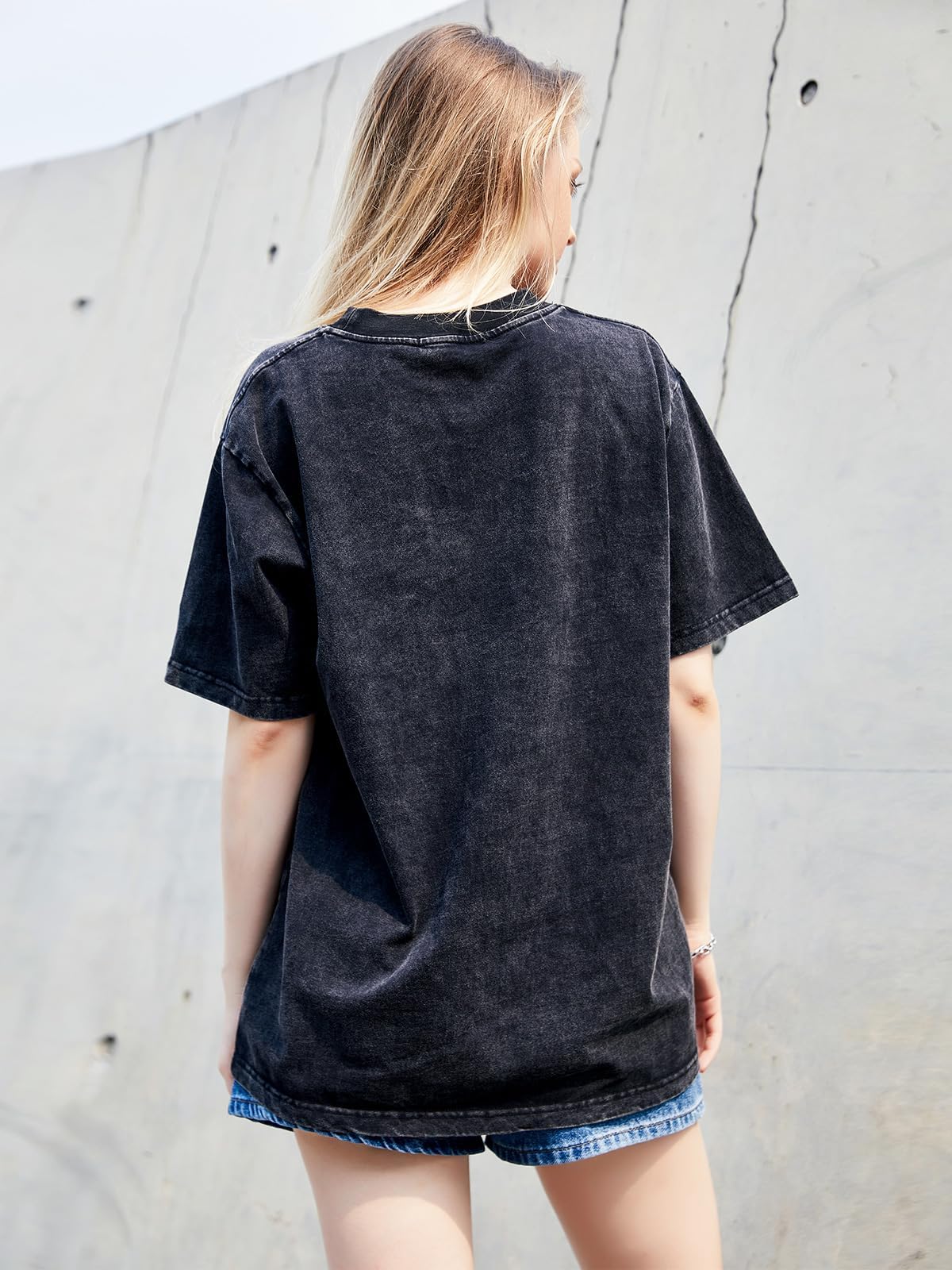 Laixton Men's Graphic Tees Shirt Unisex Cotton Oversized T-Shirt Short Sleeve Vintage Streetwear Casual Tee Top