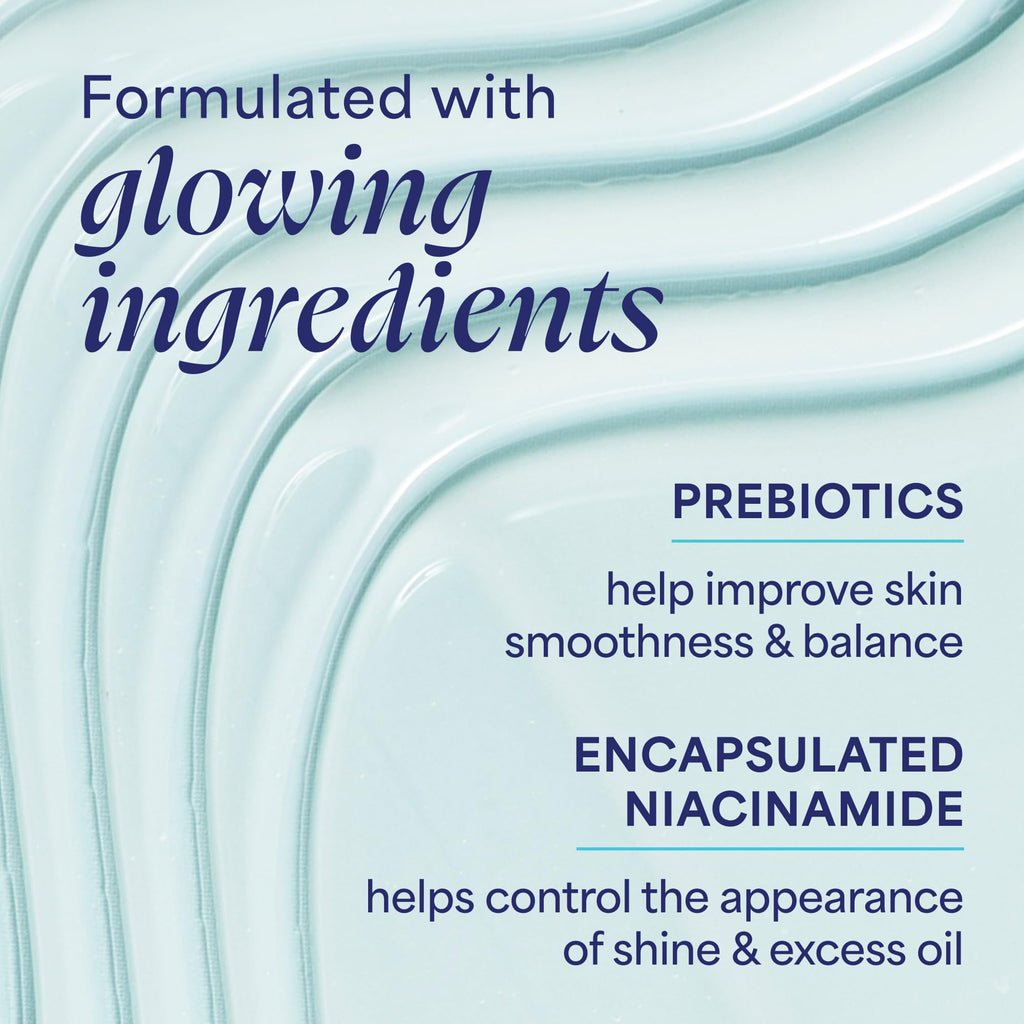 TULA Skincare 24-7 Weightless Moisture, Gel Cream Face Moisturizer for Oily Skin & Large Pores with Prebiotic Extracts, Hyluronic Acid, & Niacinamide, 1.5 OZ