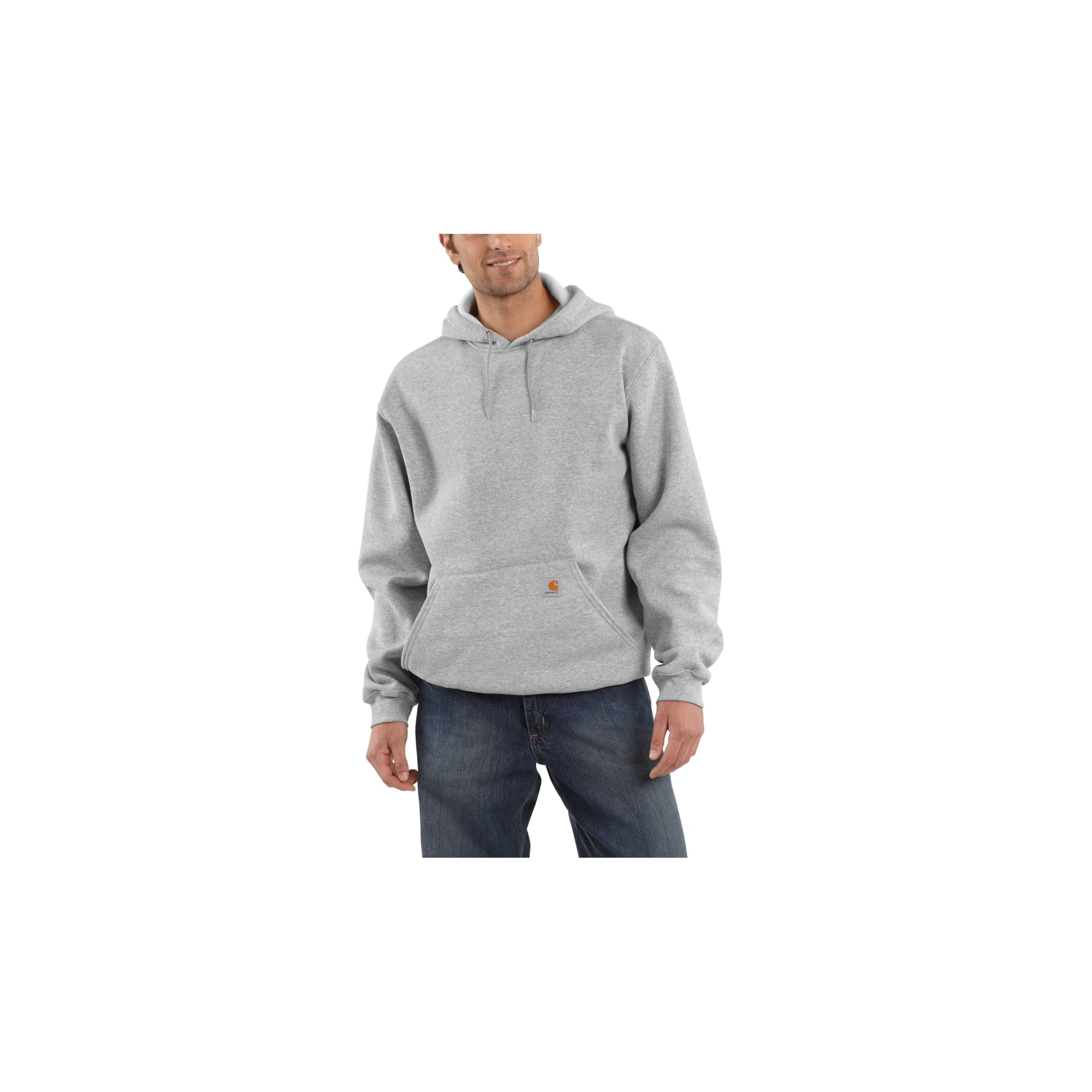 Carhartt Men's Marquette Sweatshirt, Heather Grey, Large