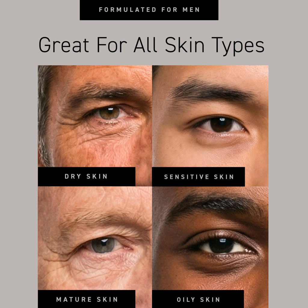 Brickell Men's Restoring Under Eye Cream for Men, Natural and Organic Anti Aging Eye Balm To Reduce Puffiness, Wrinkles, Dark Circles, Crows Feet and Under Eye Bags, 0.5 Ounce, Unscented