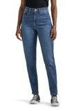 Lee Women's Legendary High Rise Mom Jean, Standout, 12 Short