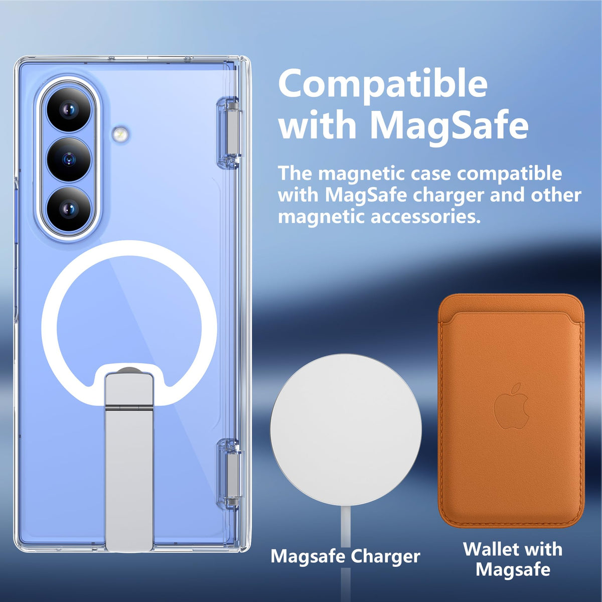 For Samsung Galaxy Z Fold 8 Ultra Case with Kickstand & Screen Protector