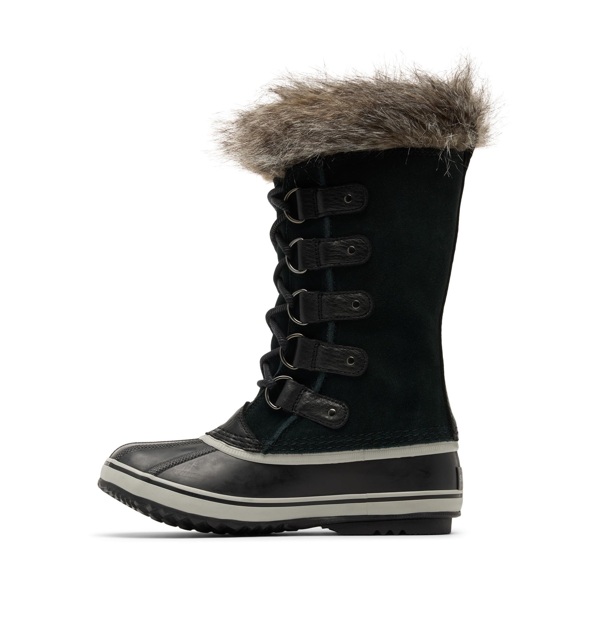 SOREL Women's Joan of Arctic Waterproof Boot - Black, Quarry - 9