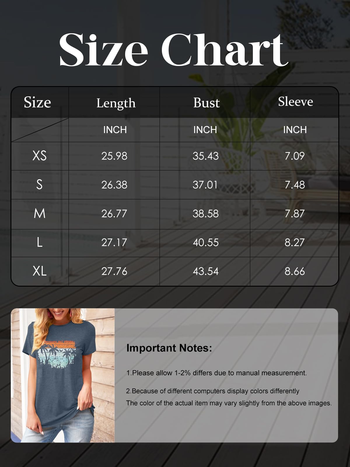 TAKEYAL Graphic Tees for Women Map Count Tree Print Short Sleeve T Shirts Summer Casual Tee Beach Vacation Top (Blue Gray, M)