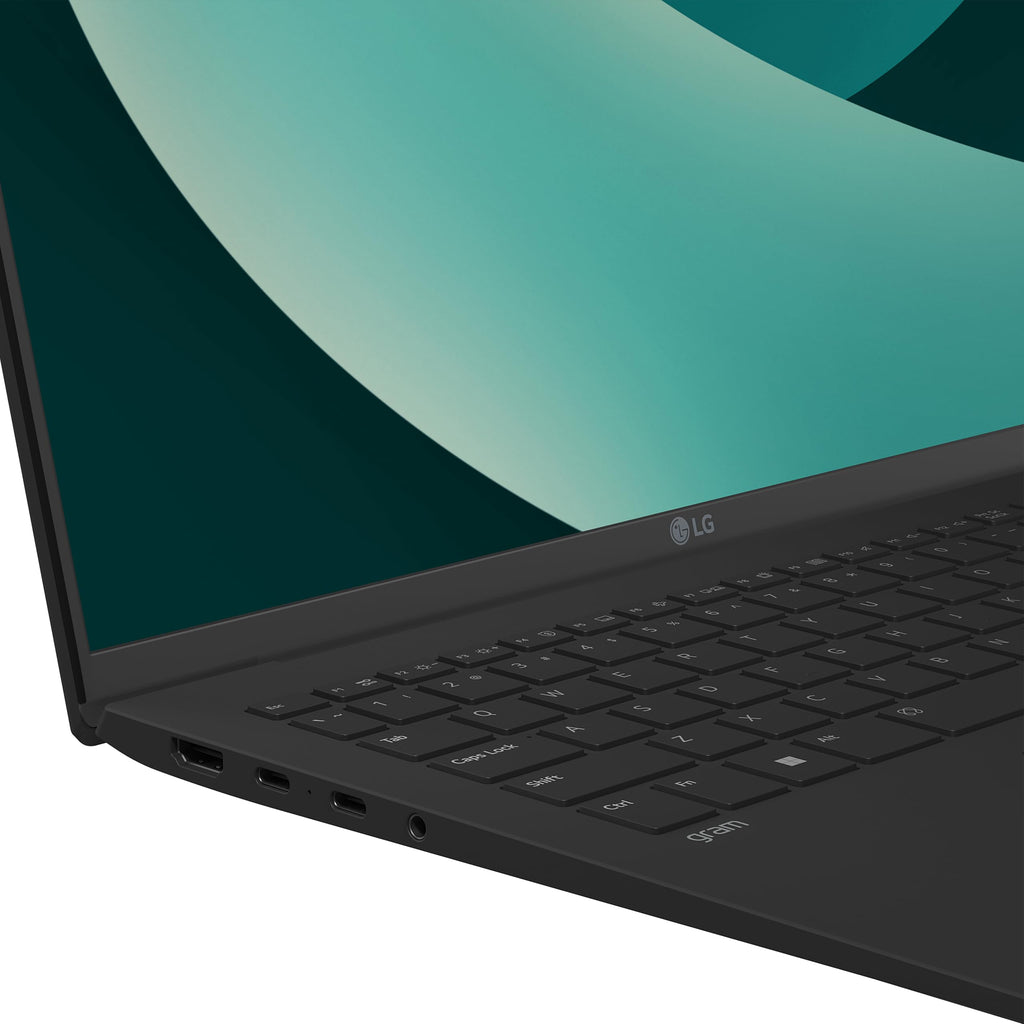 LG gram 16-inch Thin and Lightweight Laptop Computer, Copilot+ PC, Intel Evo Edition Powered by Intel Core Ultra7 256V Processor, Windows 11 Home, 16GB RAM, 2TB SSD - Obsidian Black