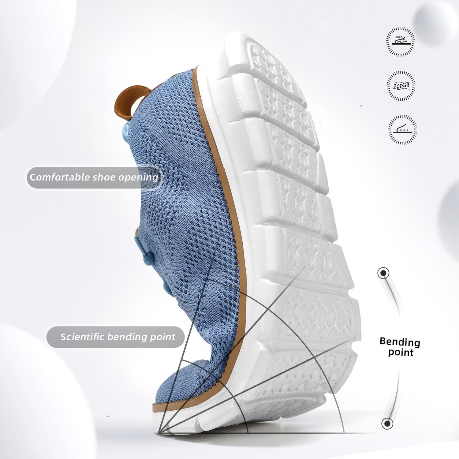 Men's Casual Business Shoes Fashion Mesh Dress Oxfords Walking Work Boat Sneakers Comfortable Lightweight