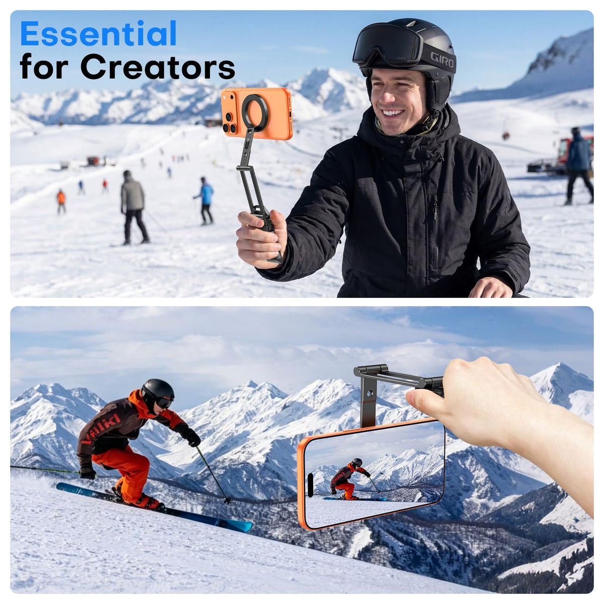 OMOTON TP06-E [3-Adjust] Sturdy Compact Magnetic Phone Tripod for iPhone 18