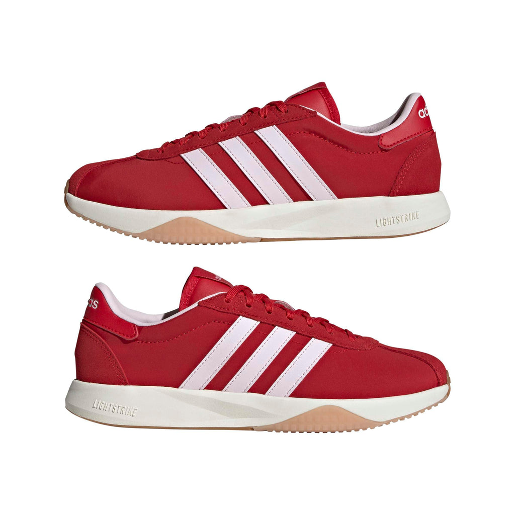 adidas Women's 76/26, Better Scarlet/Almost Pink/Clear Pink, 8