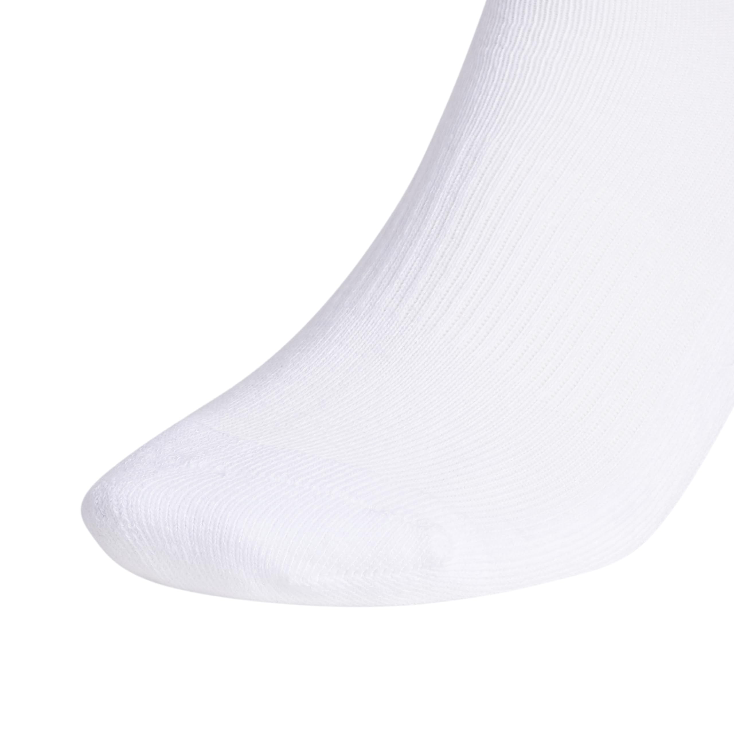 adidas Men's Athletic Cushioned 6-Pack Crew, Cushioned Crew Socks with Arch Compression for a Secure Fit