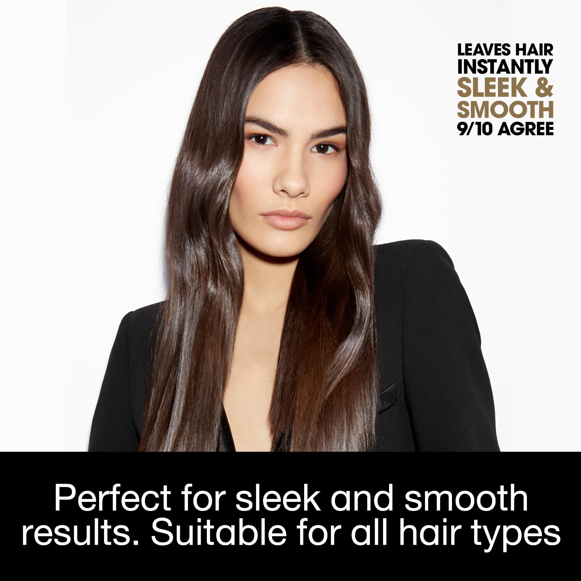 ghd Gold Styler Flat Iron Hair Straightener, Black