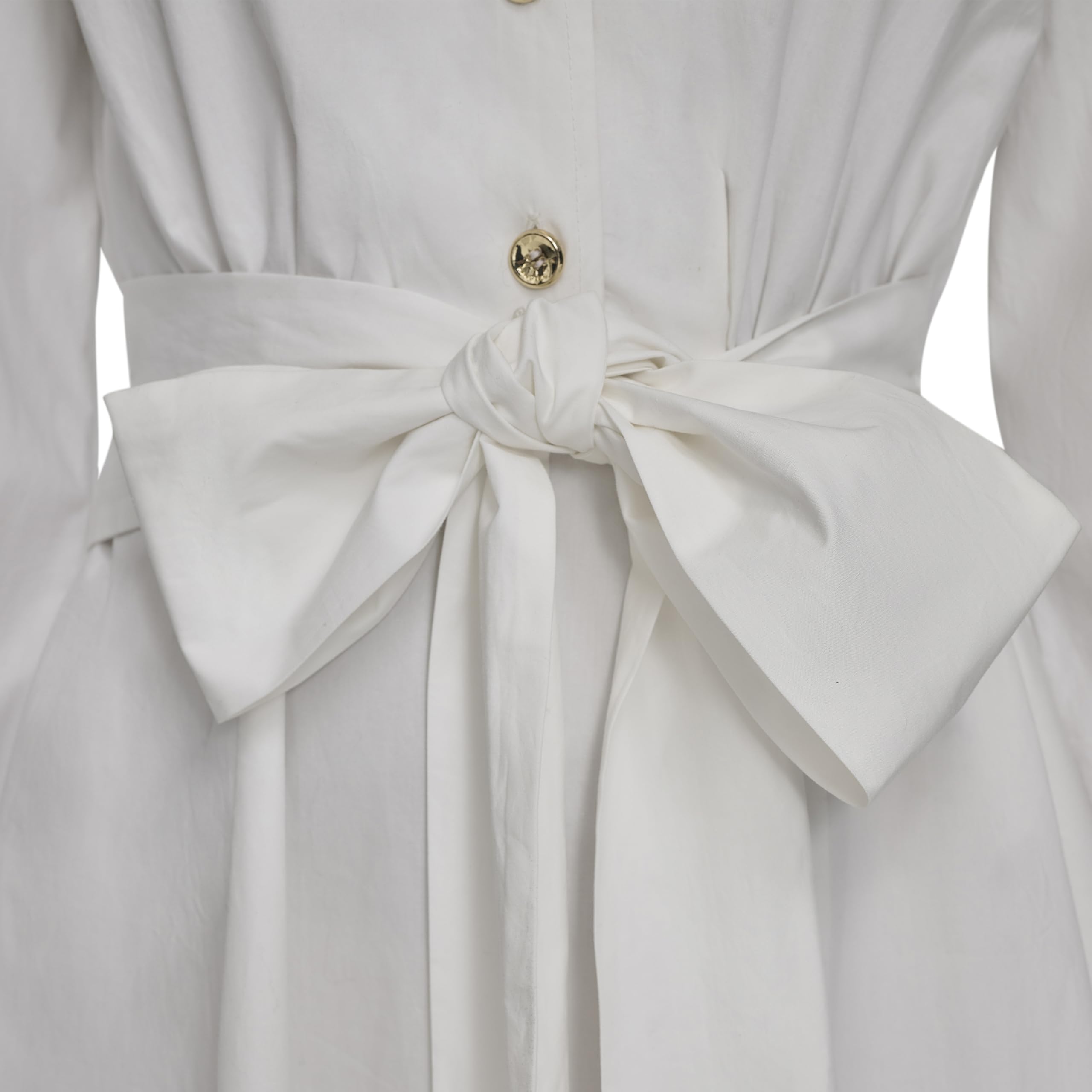 HALSTON H Women's Dress, Crisp White, 8