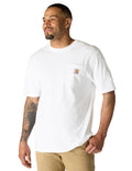 Carhartt Men's Iconic K87 Pocket T-Shirt, White, X-Large