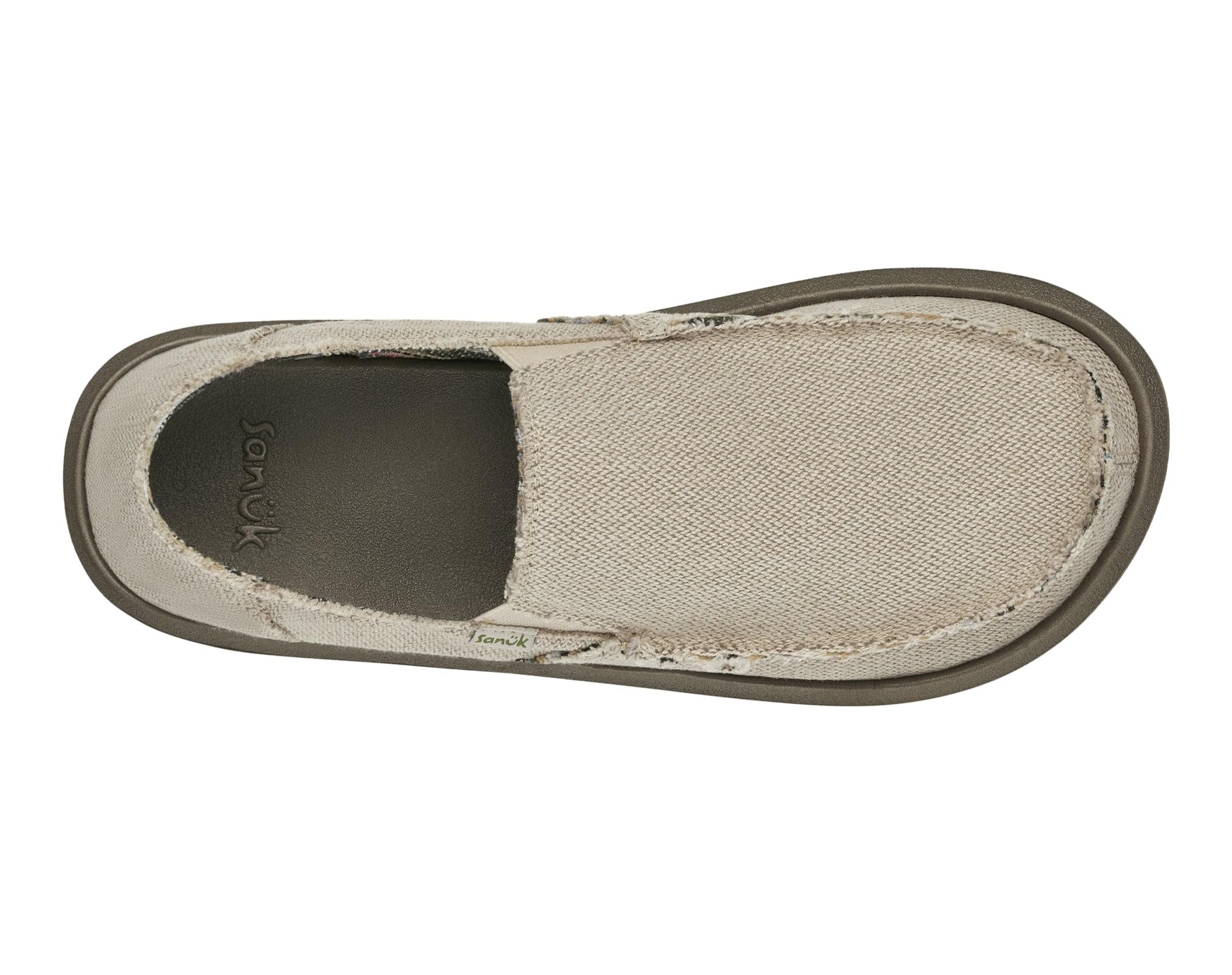 Sanuk Mens Hemp Sidewalk Surfer | Mens Shoes | Slip On Shoes for Men | Men's Slip-on Loafers | Comfort Footbed, Natural, 10