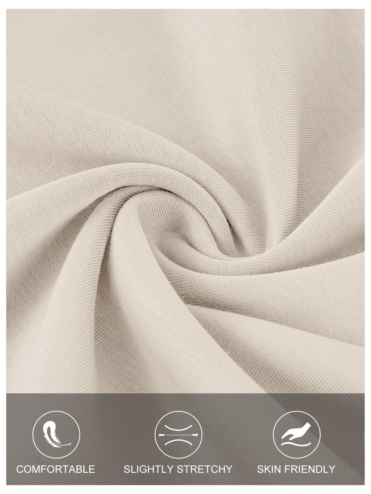 MEROKEETY Women's 2026 Summer Midi Dresses Short Sleeve Crewneck A Line Pleated Wedding Guest Flowy Long Dress with Pockets, Apricot, Large
