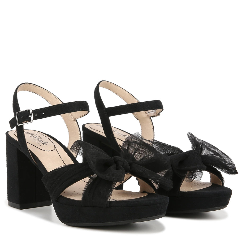 LifeStride Womens Last Dance Sandal Black 11 W