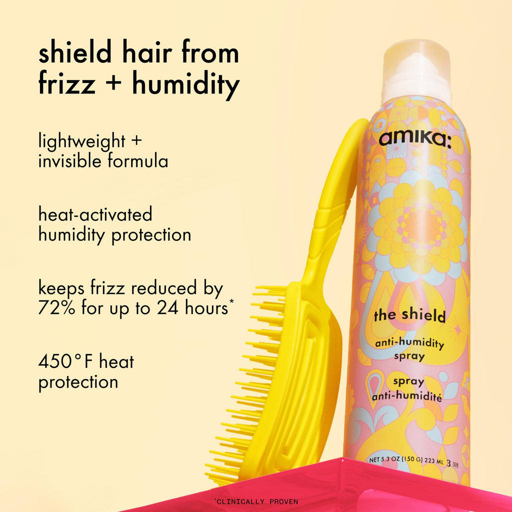 amika season's smoothing anti-frizz set | exclusive limited edition set with humidity protection for smooth, frizz-free hair