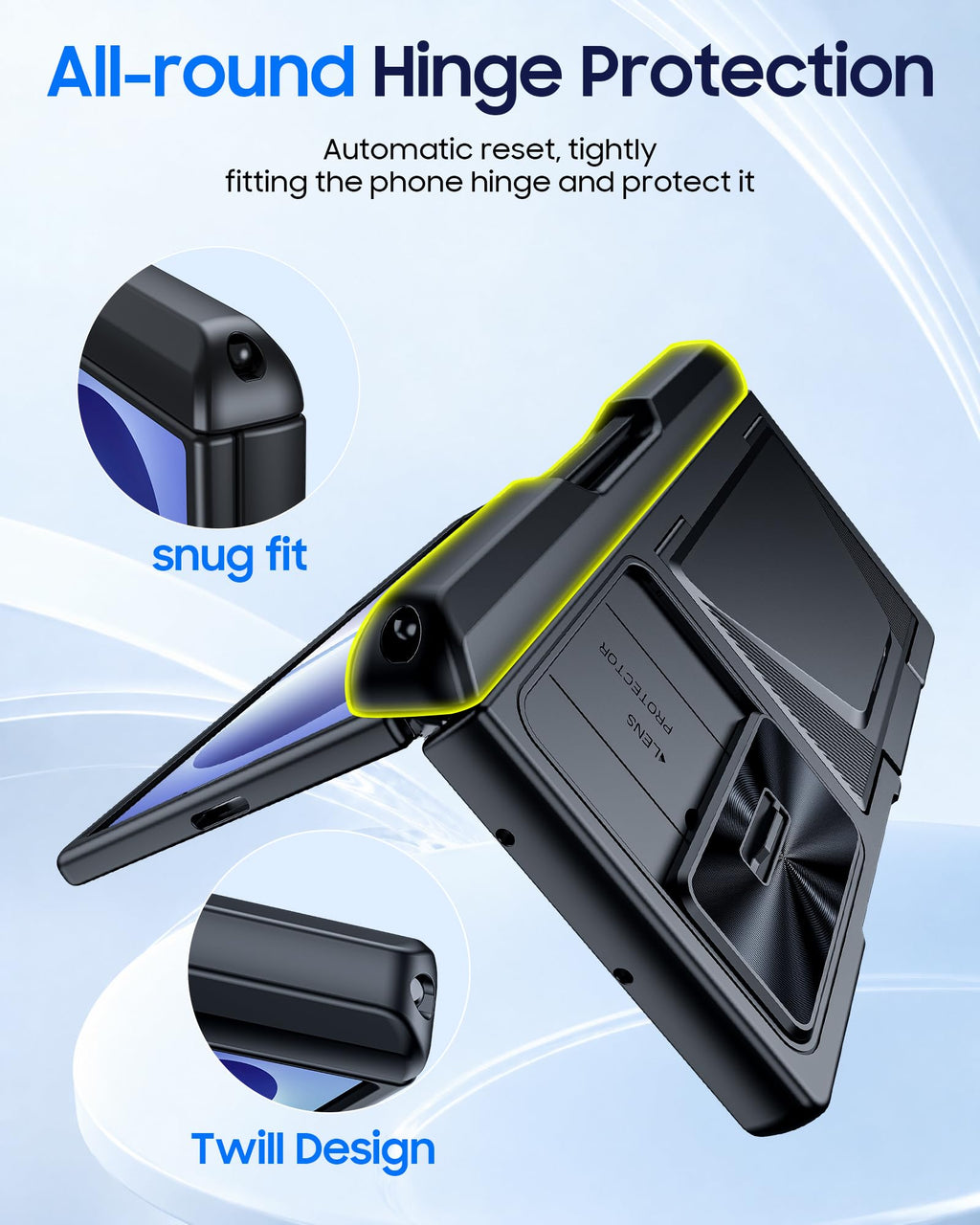 BSNRM for Samsung Galaxy Z Fold 8 Ultra Case Wallet, Screen Protector,S-Pen