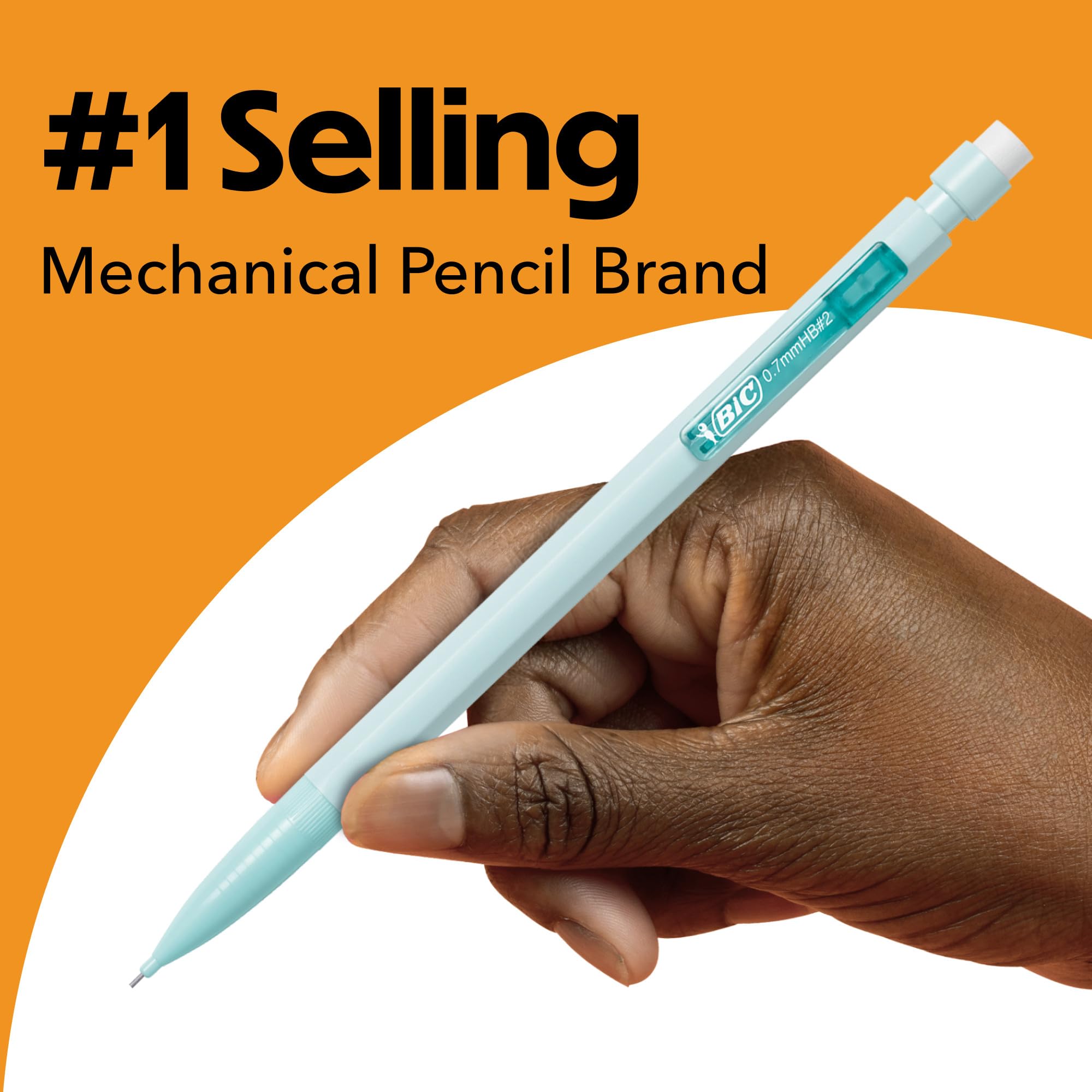 BIC Xtra-Smooth Mechanical Pencils, 0.7 mm Medium Point, 40-Count