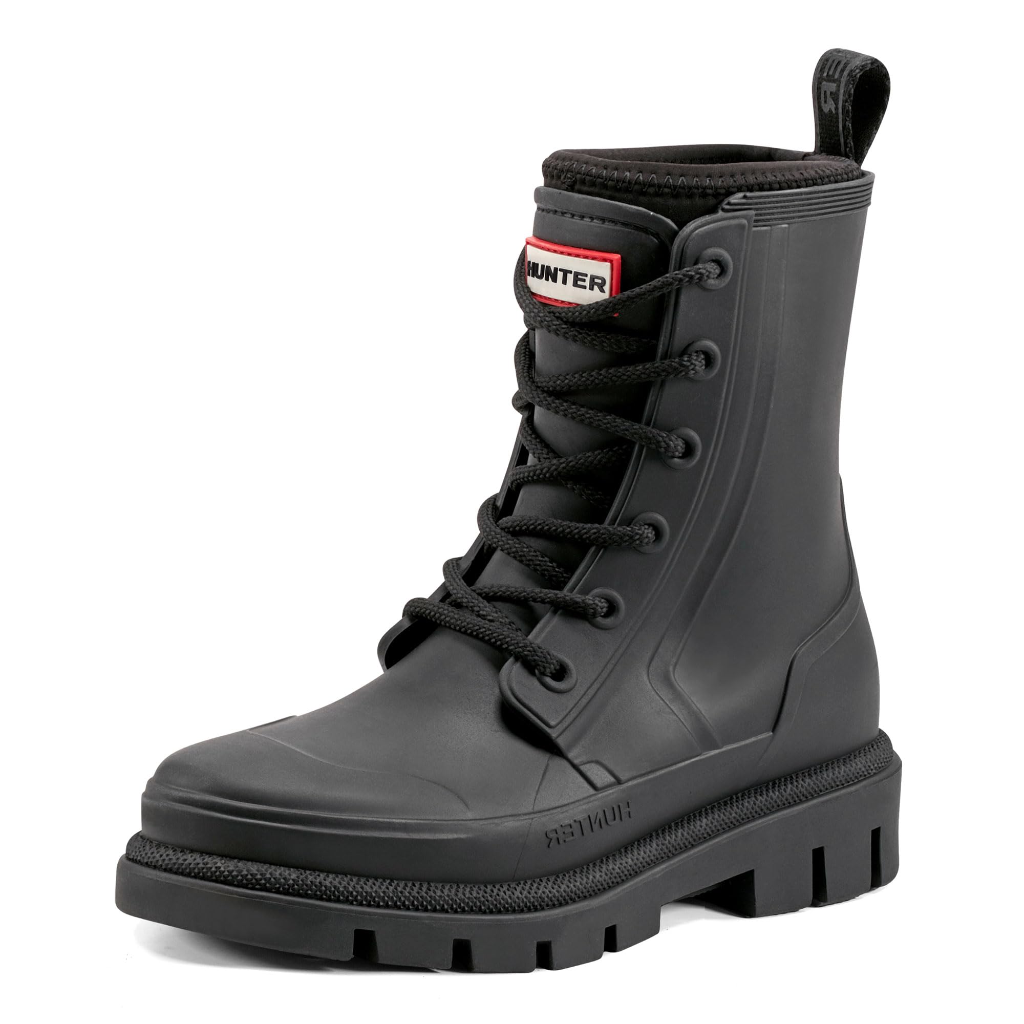 Hunter Women's Diana Waterproof, Black, 9 Medium