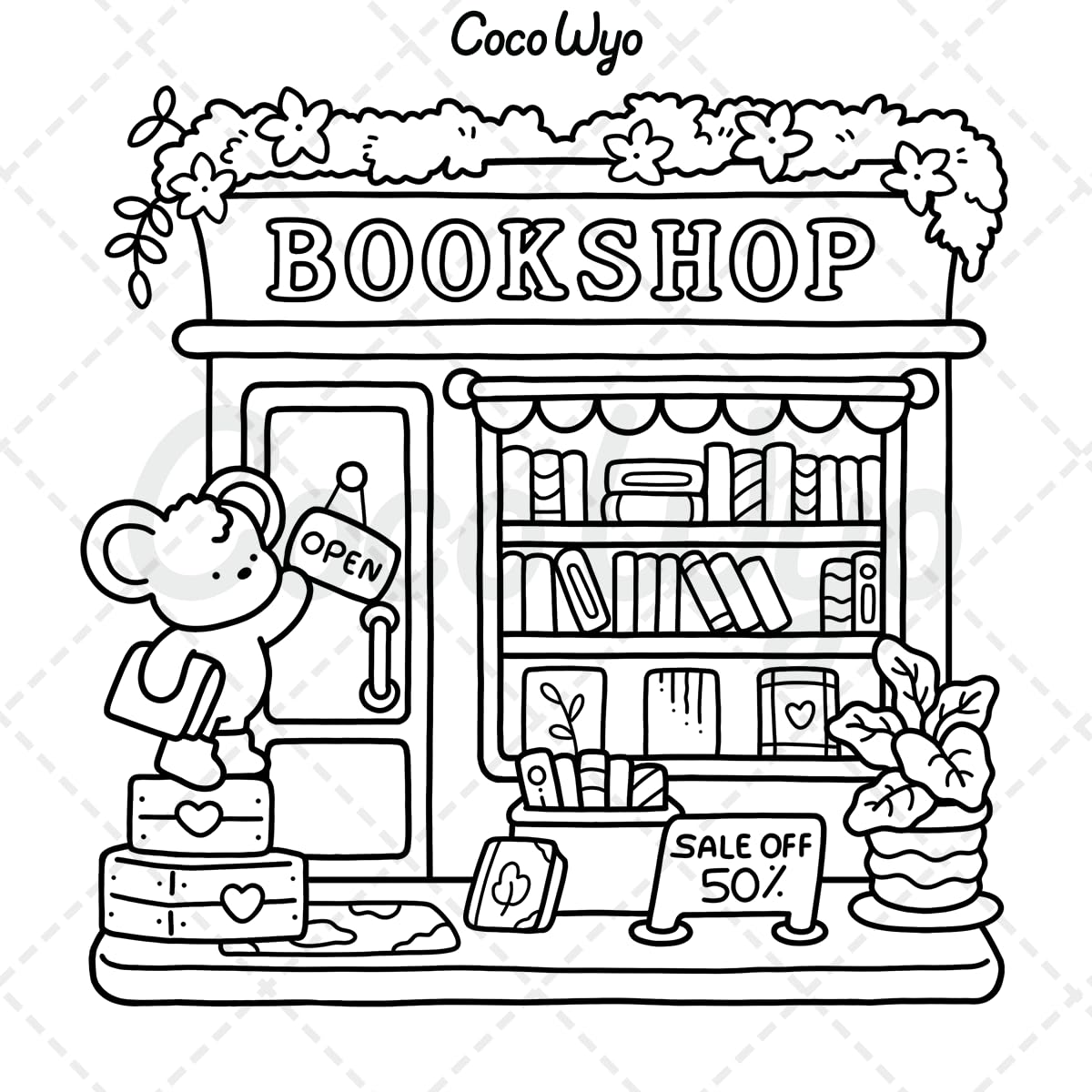 Little Corner: Coloring Book for Adults and Teens, Super Cute Designs of Cozy, Hygge Spaces for Relaxation (Cozy Spaces Coloring)