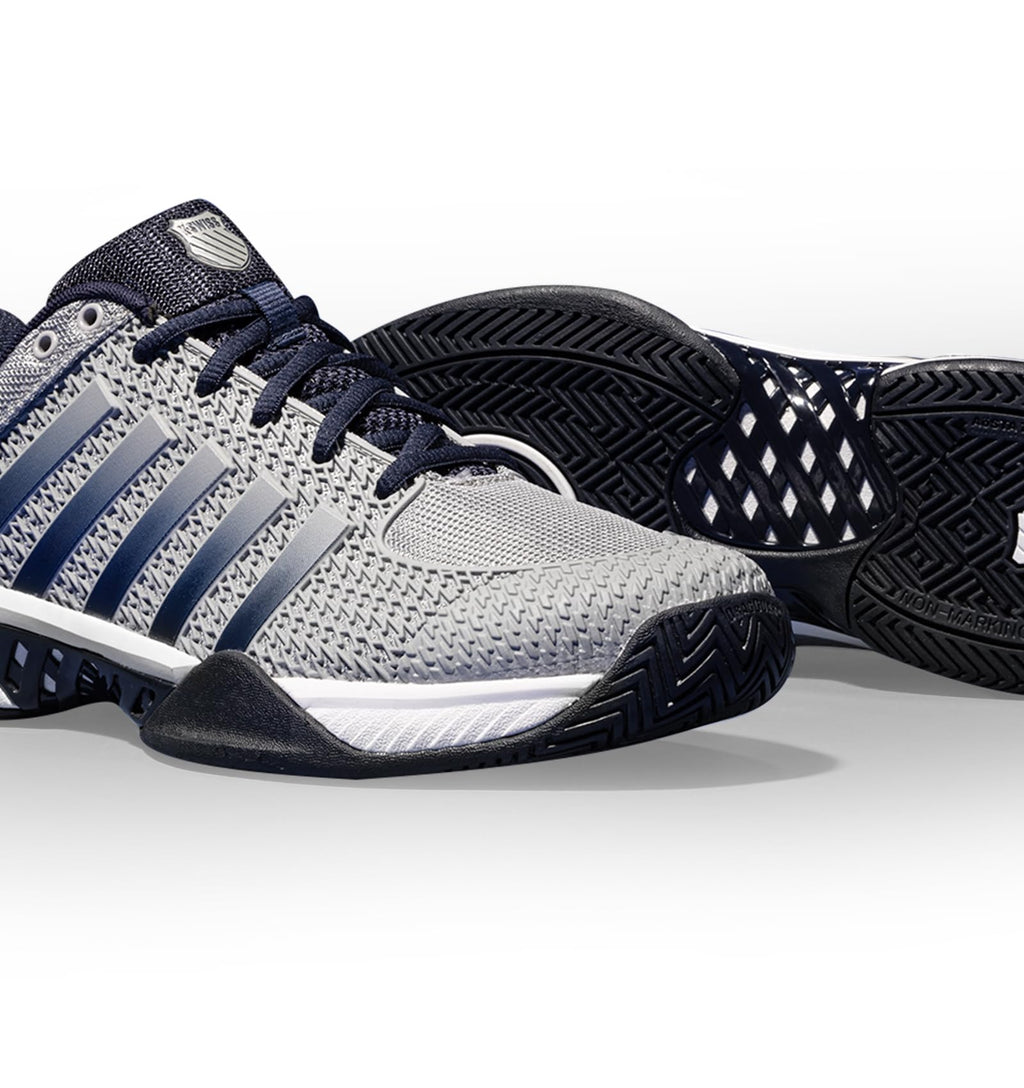 K-Swiss Men's Express Light Pickleball Shoe, Highrise/Navy, 11 M