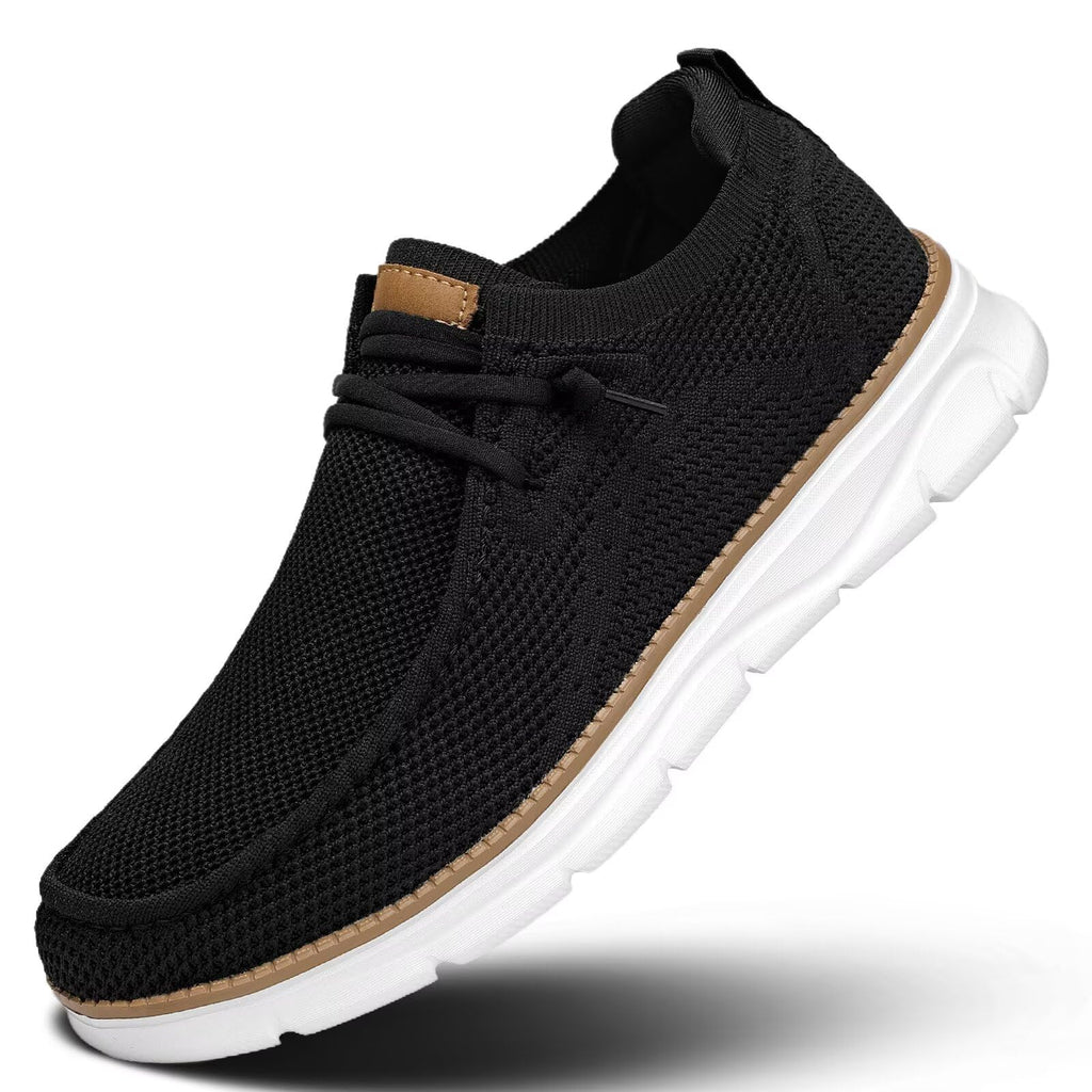 Mens Slip-on Loafers Comfortable Boat Shoes Casual Walking Sneakers Mesh Business Oxfords Work Lightweight Soft Sole