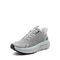 ALLSWIFIT Women's Slip On Walking Shoes Running Comfortable Tennis Breathable Non Slip Athletic Gym Workout Cross Training Fashion Sneakers,Size 8,Grey,SARR034W