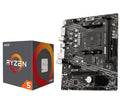 INLAND AMD Ryzen 5 5500 Unlocked Desktop Processor with MSI A520M-A PRO Gaming Motherboard (AMD AM4, DDR4, PCIe 4.0, Micro-ATX),