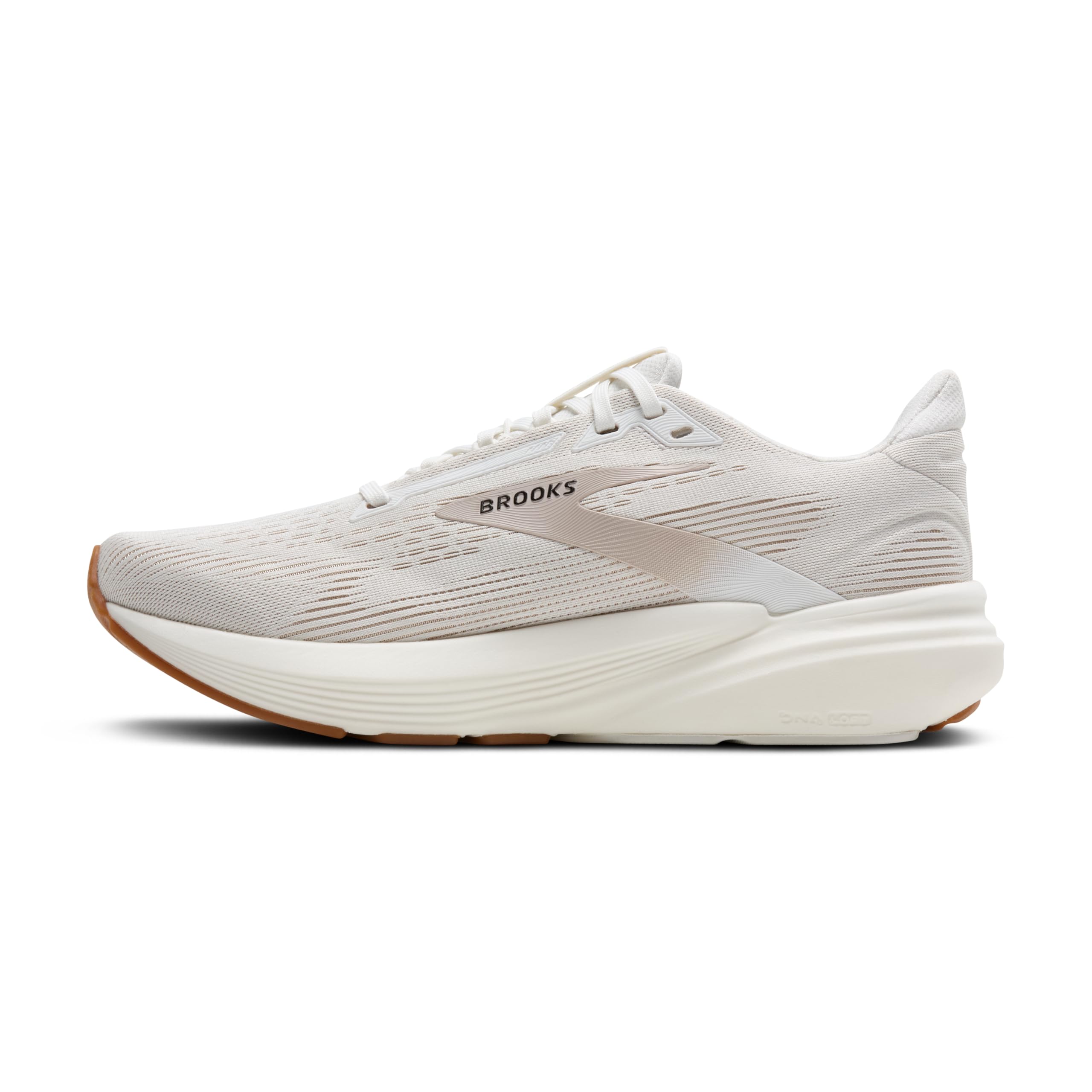 Brooks Women’s Revel 8 Neutral Running & Walking Shoe - White/Chateau Grey - 7 Medium