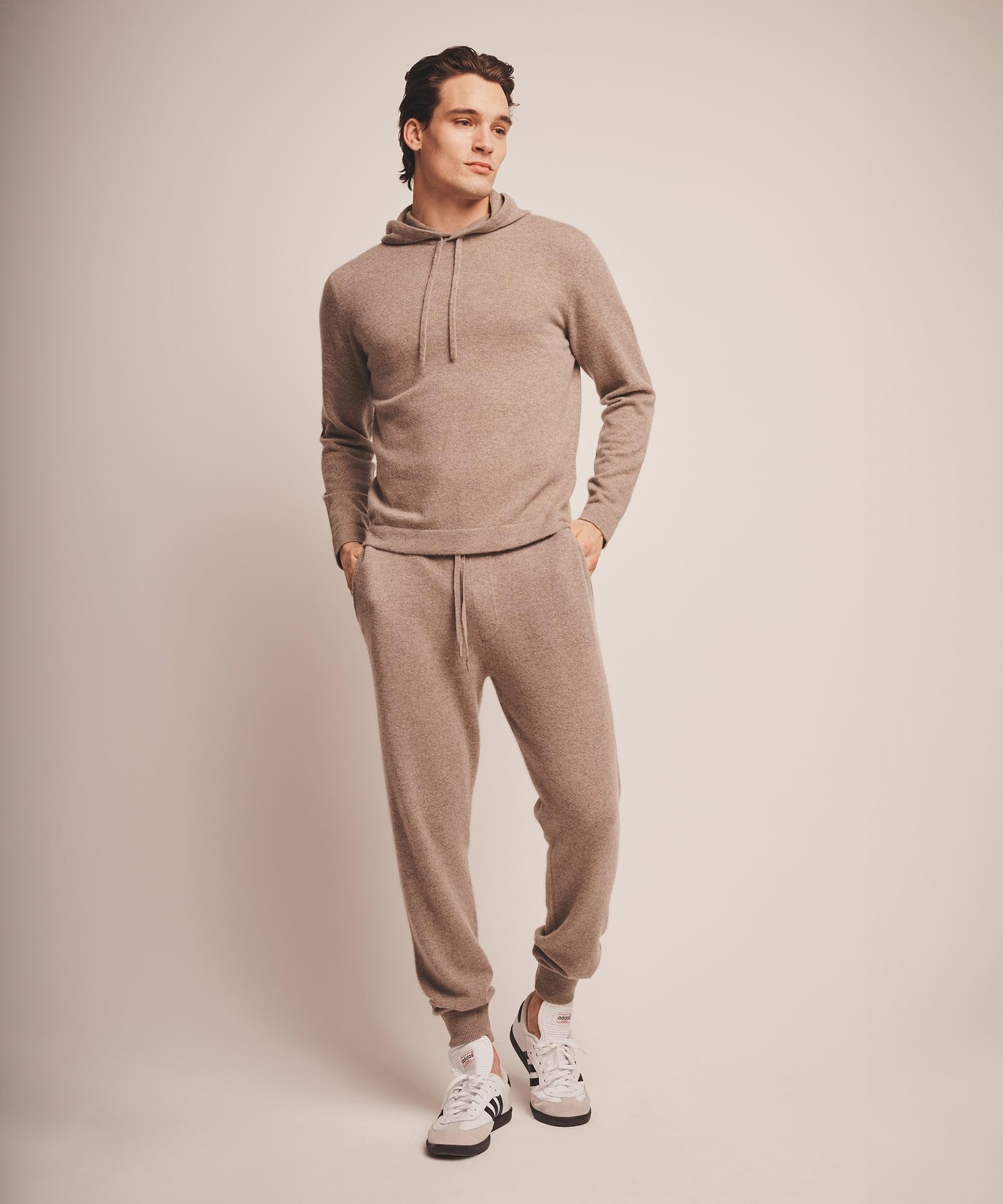 NAADAM Mens The Off-Duty Cashmere Jogger Timber