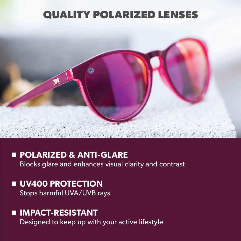 Knockaround Mai Tais Polarized Sunglasses for Women & Men - UV400 Protection