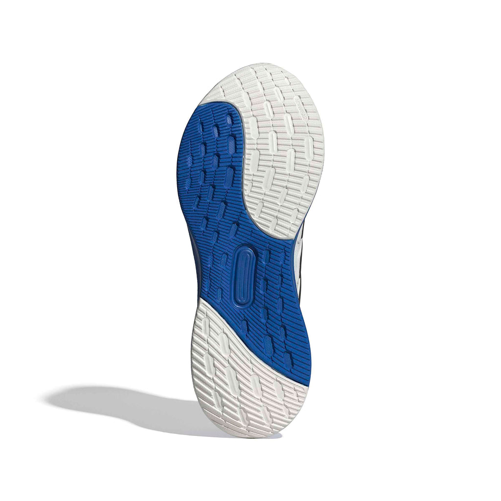 adidas Men's Ultrarun 5, Crystal White/Black/Blue, 6.5