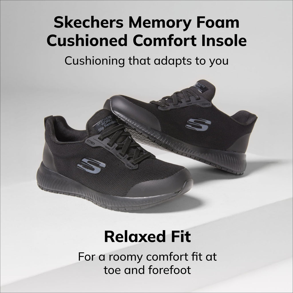 Skechers Women's Squad Sr Food Service Shoe