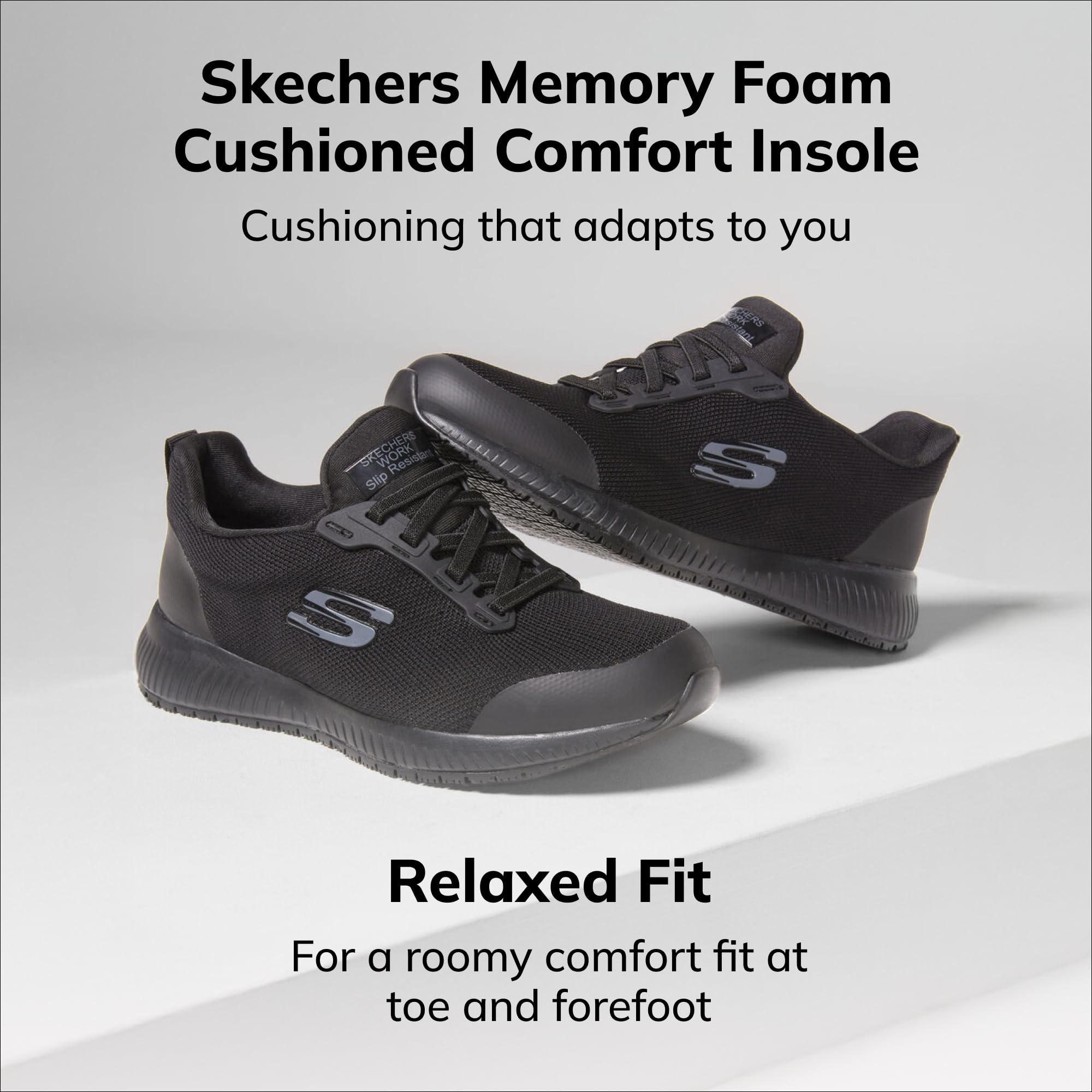 Skechers Women's Squad Sr Food Service Shoe
