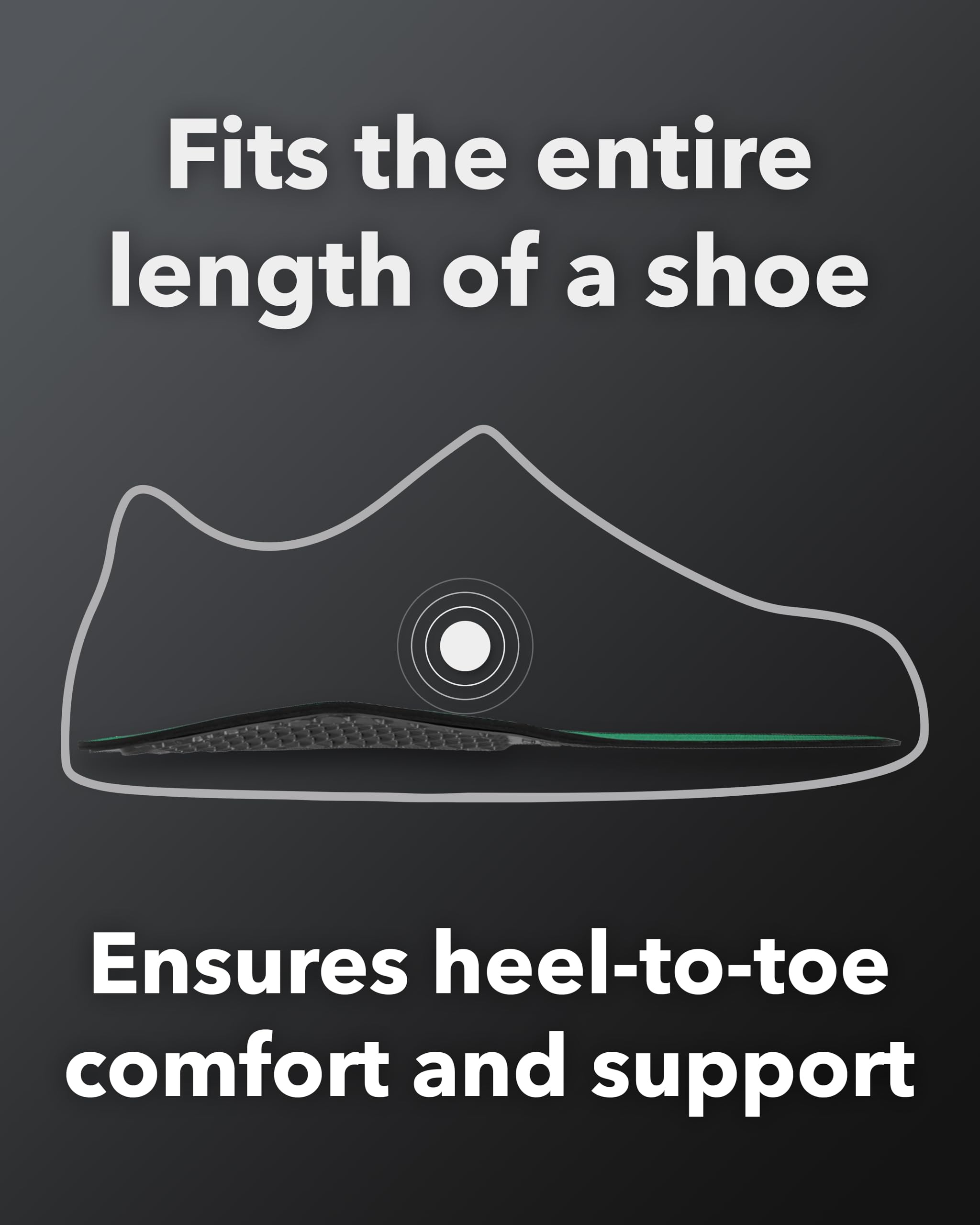 Spenco Unisex Adult Athletic Shoe-insoles, Green, Women S 11-12.5/Men S 10-11.5 US