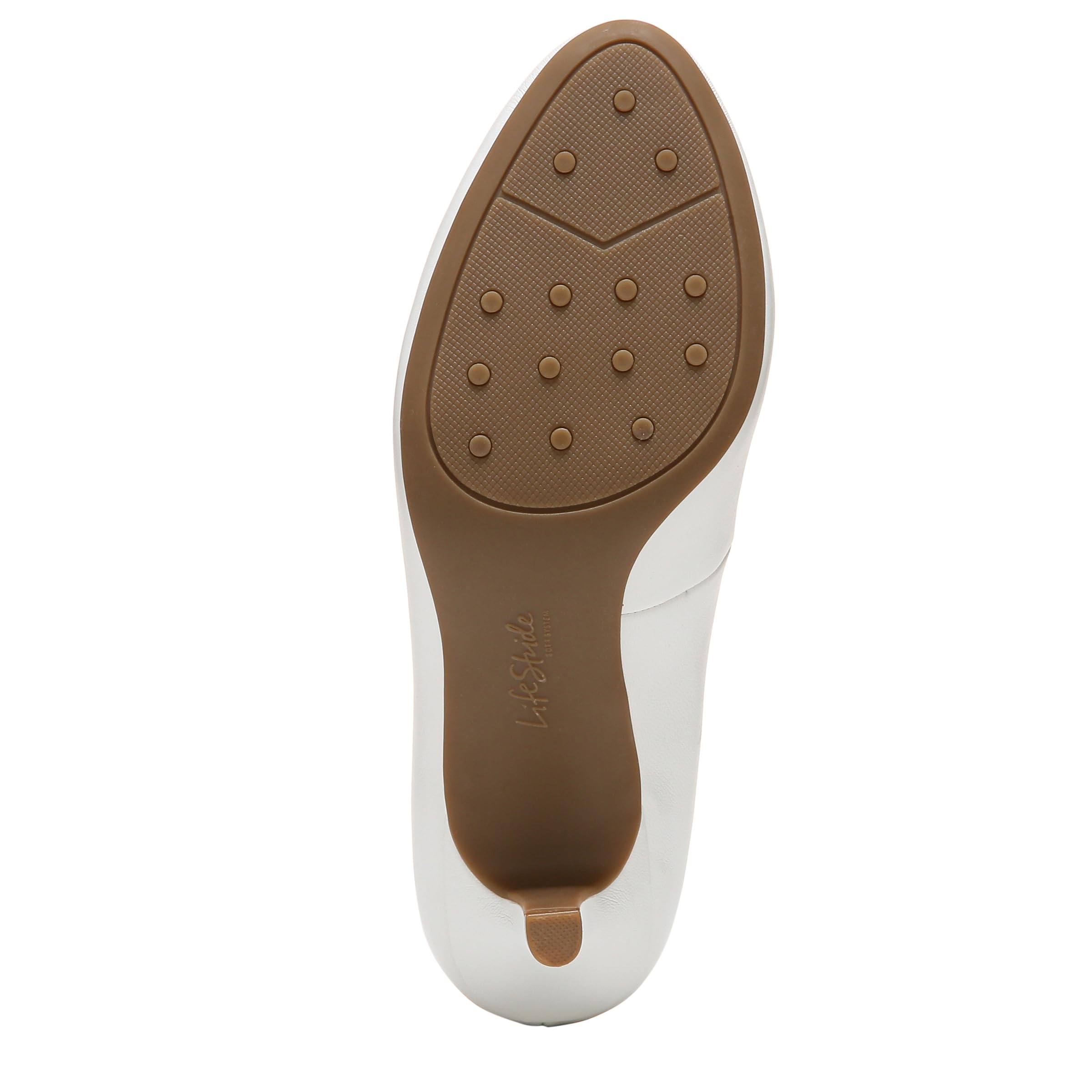LifeStride Womens Parigi Pumps White 11 M