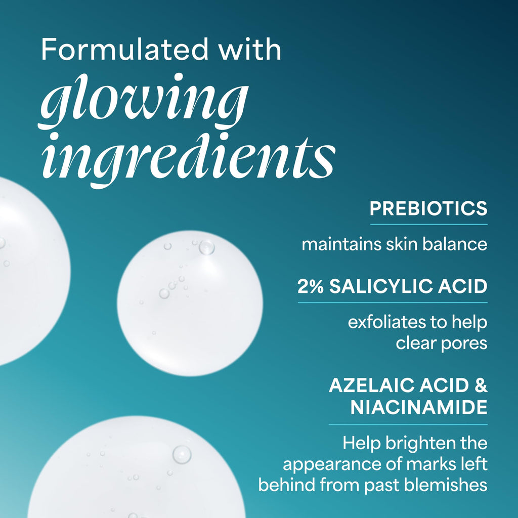 TULA Skin Care Clear Up - Pore Clearing Gel, Facial Serum, Salicylic and Azelaic Acid, Niacinamide, Clears Skin, Exfoliates, Improves Skin Smoothness, Refines the Look of Pores, 1 fl oz.