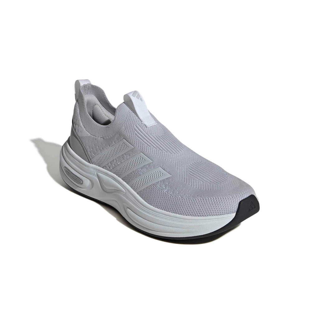 adidas Men's Cloudfoam Cuxxion - Sock, Solid Grey/Dash Grey/White, 10.5