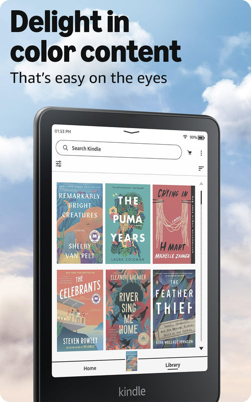 Amazon Kindle Colorsoft Signature Edition 32GB (newest model) – With color display, auto-adjusting front light, wireless charging, and long battery life - Metallic Black