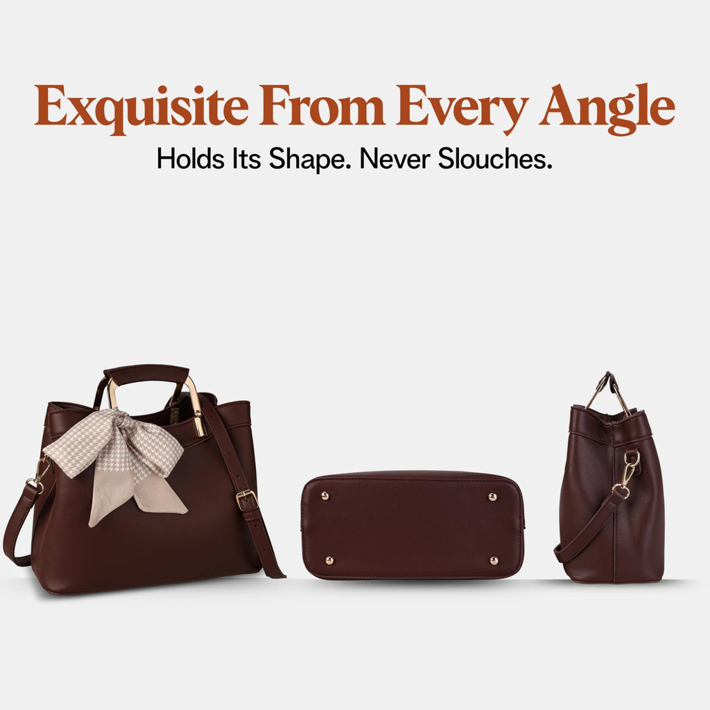 Small Vegan Leather Purses for Women, Faux Leather Handbags for women, Top Handle Handbags