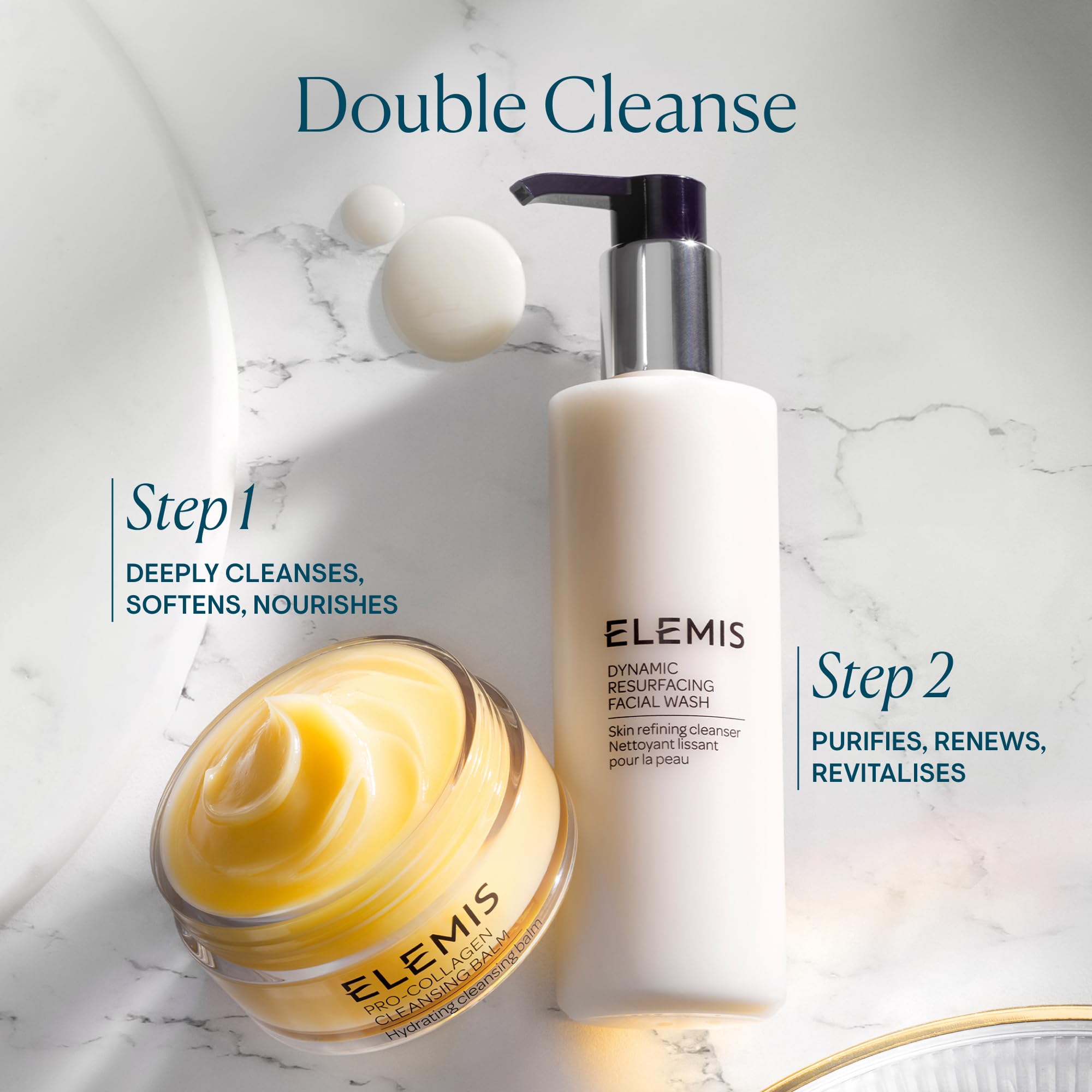 ELEMIS Dynamic Resurfacing Facial Wash, Exfoliating Cleanser, 200ml