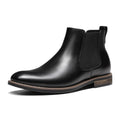 Bruno Marc Men's Suede Leather Chelsea Ankle Boots,Size 12,1-Black,URBAN-06-1