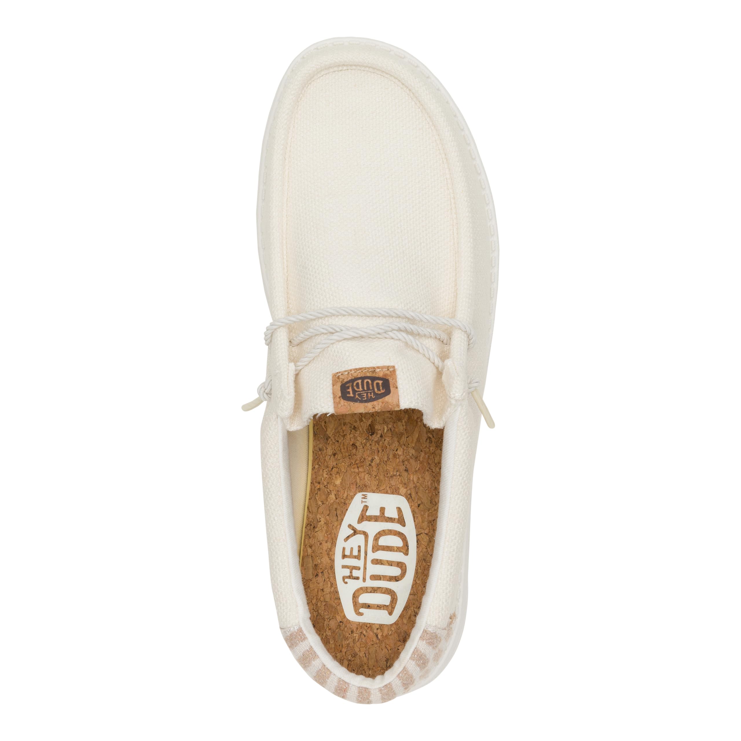 HEYDUDE Wally Resort, Mens Shoes, Men's Slip-on Loafers, Comfortable & Light-Weight White/Multi