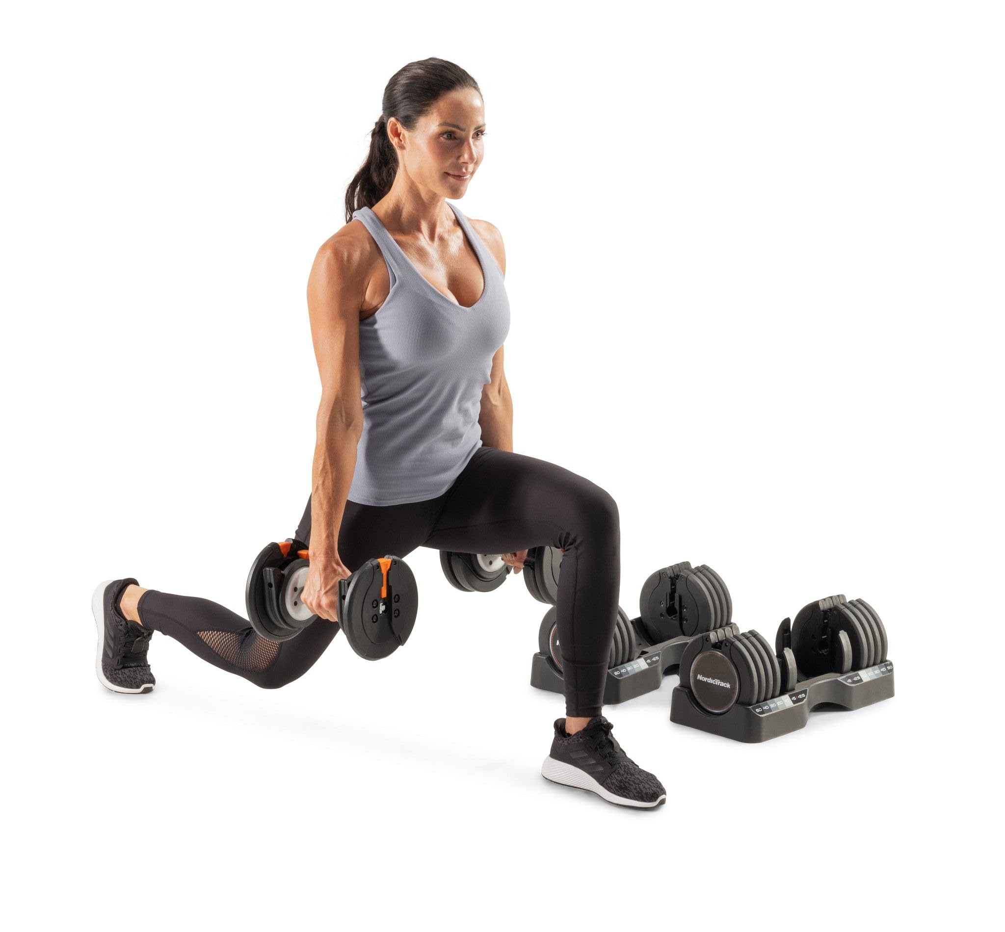 Nordictrack 55 lb Select-a-Weight Dumbbell Pair