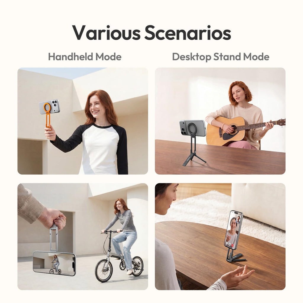 ULANZI MA30S Phone Tripod, Mini Tripod Stand for MagSafe